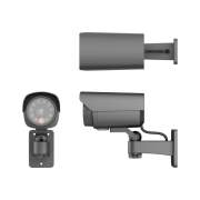 Caméra factice extérieure avec led