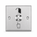 Bouton poussoir Evoya INT-02 en aluminium pour ouverture de porte avec serrure électrique