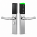 Poignée connectée à code, badge et Bluetooth avec cylindre intégré - EVOYA i-loc 18