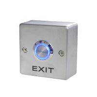 Bouton poussoir LED carré en saillie - EVOYA - INT-7C