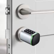Cylindre connecté - Clavier et badge - EVOYA - D2