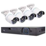Kit NVR 4 caméras POE - 5 MégaPixels-KN1004