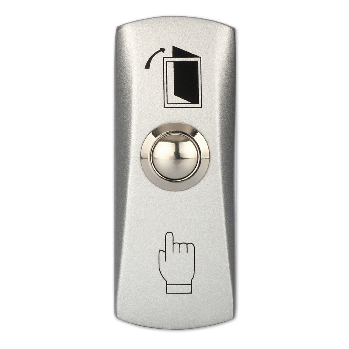 Bouton Poussoir Sortie Portail Sharplace - Acier Inoxydable - 36V DC - Pour Contrôle Accès