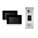Portier vidéo biométrique 2 logements E602-E602