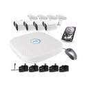 Kit NVR 4 caméras CPL avec disque dur 1To-CPL-4C