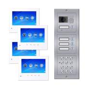 Portier vidéo à code 4 logements C604 BUS-C604-B