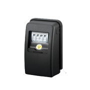 Boite à clé murale à combinaison chiffrée et éclairage LED-ELB-41