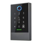 Clavier connecté - code, biométrique, badge et bluetooth-EVO-T1F