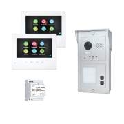 Portier vidéo 2 logements - EVOYA SA-602 BUS-SA602-B