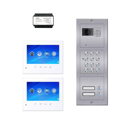 Portier vidéo à code 2 logements C602 BUS