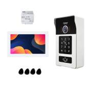 Visiophone à code et badge connecté - Evoya-A601L-B