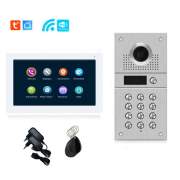 Visiophone avec clavier et lecteur de badges - Wifi