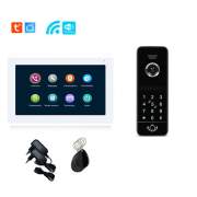 Visiophone clavier à code et badge - 4 fils - WIFI connecté - RD-201