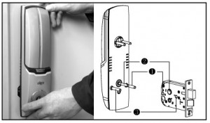 Installer serrure biométrique
