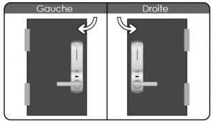 Installer serrure biométrique